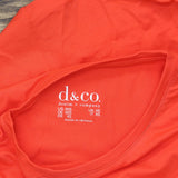 Studio by Denim & Co. Elbow Bell Sleeve Hi-Low Knit Shirt A304768 Poppy Red 2XS