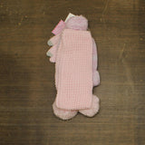 InMocean Big Girls 3-Piece Snuggle Beanie, Scarf and Gloves Set Pink One Size