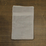 Hudson Park Luxe Turkish Cotton Hand Towel HPTURFHWHI Whisper Gray 20x30