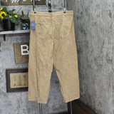 Universal Thread Womens High-Rise Corduroy Sailor Wide Leg Ankle Jeans Brown 17