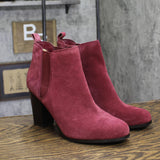 Michael Michael Kors Womens Evaline Pull-On Dress Booties Mulberry Purple 11M