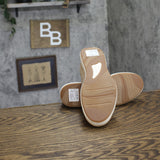 Clarks Comfort Flats with Cushioned Lightweight Sole Sand Textile Brown 5.5M