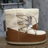 Universal Thread Zenita Cozy Fuzzy Boots 94683344 Brown Multi 9M