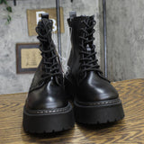 Wild Fable Womens Zea Combat Boots 87930208 Black 9.5M