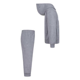 Nike Little Boys Club Fleece Sportswear Pullover Hoodie Dark Grey Heather 6