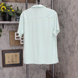 And Now This Men's Terry Camp Shirt MMT040011 Surf Spray Green L