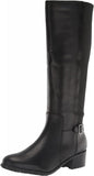 Easy Spirit Women's Chaza Tall Knee High Boots SECHAZA-WC Black Leather 8W-WC