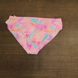 Salt + Cove Tie-Dye Swim Bottoms CWP22158B Wave After Wave Pink 1X