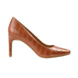 Journee Collection Monalee Tru Comfort Foam Square Toe Mid Heel Pumps Brown 7M