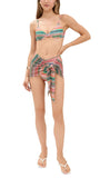 PQ Lightweight Mini Sarong Amaya Red Multi