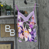 Linea Donatella Womens Knit Pajama Cami Top SFY145 Purple M