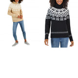 Tommy Hilfiger Women's Fair Isle Turtleneck Sweater J2XS0785