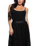 Guess Women's Nevia Solid Rhinestone-Strap Bodysuit W3RR04Z2YK2