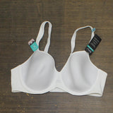 Bali Bra One Smooth U Ultra Light Womens Convertible Lightweight 3490 White 42C