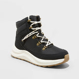 Universal Thread Women's Norah Winter Hiker Boots 88236107 Black 9.5M