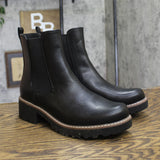 Universal Thread Womens Faux Leather Pull On Chelsea Boots Black 9.5M
