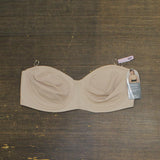 Bali Womens Coolest Smoothing Strapless Minimizer Bra Beige Brown 38D