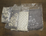 Madison Park Vienna Sateen Cotton 7-Piece Comforter Set Vienna Grey Queen