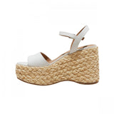Universal Thread  Alisha Platform Wedge Heels with Memory Foam Insole White 8.5M