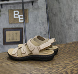 Clarks Womens Laurieann Vine Strappy Sport Sandals 26171269 Beige Brown 6.5M