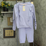 Scotch & Soda Embroidered Fleece Lounge Set Sweet Lavender Purple L (12/14)