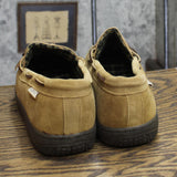 Hideaways by L.B. Evans Men's Moccassin Slippers Hashbrown Brown 13EEE