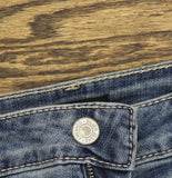 Silver Jeans Co. Suki Mid Rise Curvy Fit Capri Jeans Indigo Blue 20W
