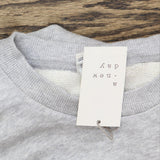 A New Day Women's Crewneck Pullover Sweatshirt 77589895 Gray L