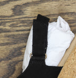 Clarks Nerisa Grace Wedge Cork Sandal 26187243 Black Nubuck 8.5M