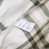 Weatherproof Vintage Long-Sleeve Lightweight Plaid Flannel Shirt Green S