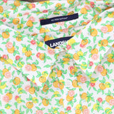 Lands' End Womens Sleeveless Patterned Button Up Shirt 485088-Sample