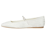 Dolce Vita Womens Reyes Pearl Ballet Flats REYES True White 9.5M
