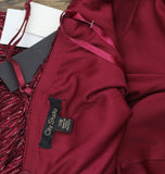 City Studio Metallic Velvet Spaghetti Strap Fit Flare Mini Dress Wine Red 7 / 8