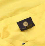 JM Collection Roll-Tab Woven V-Neck Utility Top 100104331MS Primrose Yellow L