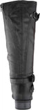 White Mountain Loyal Tall Shaft Wide Calf Boots Wide Calf Shoes Black 6.5M-WC