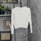 Vince Womens Boat Neck Wool & Cashmere-Blend Sweater PROD50990290 Natural Gray S