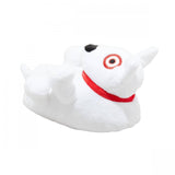 Wondershop KidsGirls Boys Bullseye Character Slippers 91651302 White L (4-5)