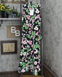 Who What Wear Women's Floral Print Sleeveless Dress WD-797
