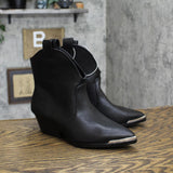Universal Thread Women's Henley Ankle Western Boots 88375060 Black 7M