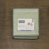 Madison Park 525 Thread Count Cotton Rich Sateen 4-Pc. Sheet Set Sage Green Full
