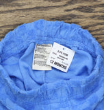 First Impressions Baby Boys Checkered Terry T-Shirt & Shorts Blue Bay 12M