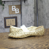 A New Day Womens Sammie Shoes Sequin Ballet Flats 94685491 Gold Yellow 10M