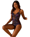 Miraclesuit Womens Tapiz Siren One-Piece Swimsuit 6566317 Black Multi 16