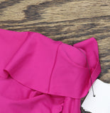DKNY Tummy Control One Piece Swimsuit Wildberry Pink Purple M