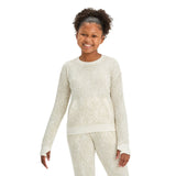 All In Motion Girls Cozy Soft Crewneck Sweatshirt 90570561 Cream Off White XS