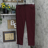 Van Heusen Womens Elastic Waist Stretch Dress Pants 1666ba4e9b5a4a Purple 6