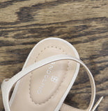 Bandolino Rose Pointed Toe Kitten Heel Pump BNROSE3 Ivory Off White 8M
