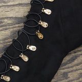 Journee Collection Womens Vintage Almond Toe Over-the-knee Boots Black 7M-WC