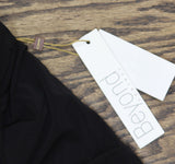 Beyond Control Womens Grommet-Detail Square-Neck Swim Dress One Piece Black 10