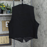 Henry Seagal Mens Tuxedo Serving Vest 166673dd49cbef Black 3XL